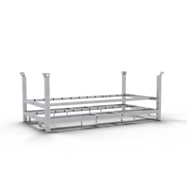 Stackable pallet | for 12 shaft covers